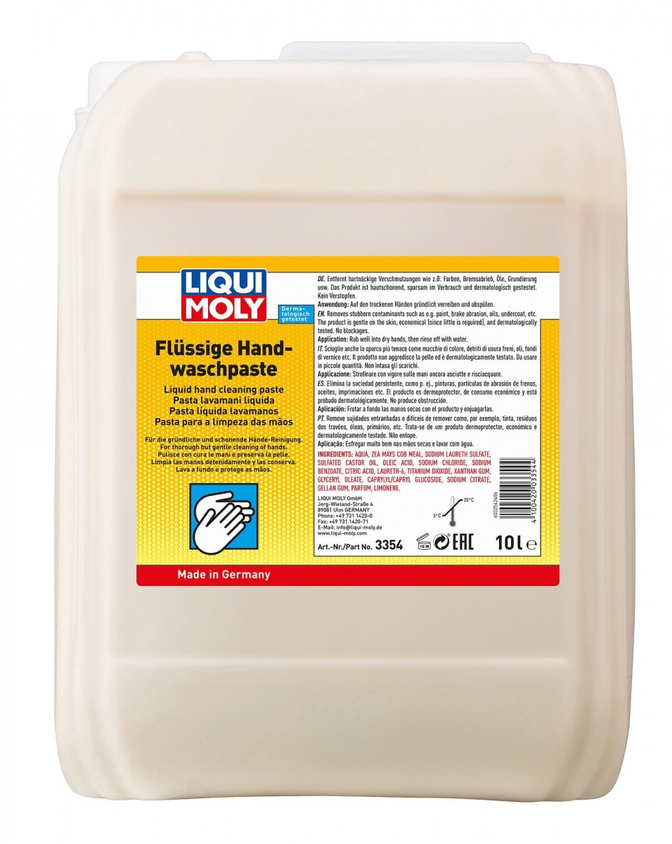 LIQUI MOLY šķidā roku pasta 10L