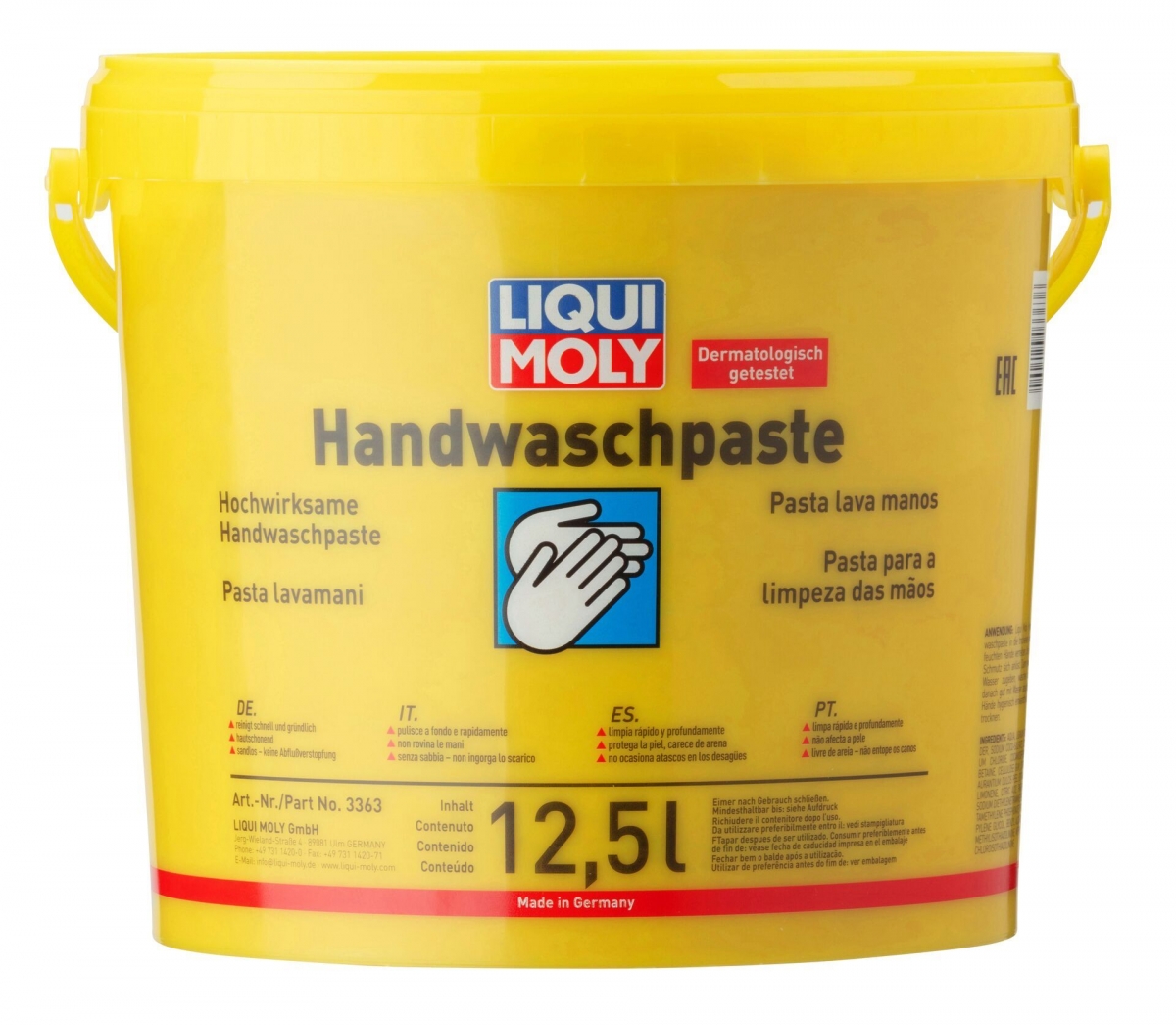 LIQUI MOLY Pasta rokām  12.5L