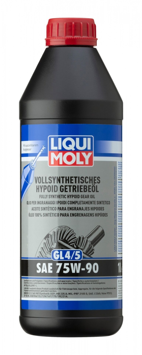 LIQUI MOLY Transmisijas eļļa (GL4/5)  75W90