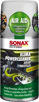 Очиститель кондиционера антибактериальный (лимон) SONAX Clima Clean Green Lemon
