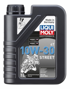 LIQUI MOLY Motociklu  eļļa 4T 10W-30  Street 1L