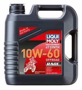 LIQUI MOLY Motociklu sintētiskā eļļa 4T 10W-60 Offroad Race  4L