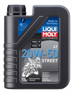 LIQUI MOLY Motociklu 4-taktu eļļa 4T 20W-50 1L