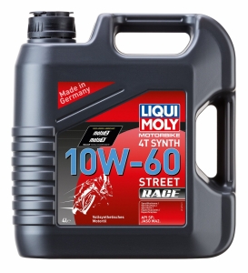 LIQUI MOLY Motociklu sintētiskā 4-taktu eļļa 4T 10W-60 4L