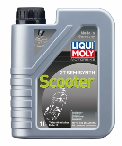 LIQUI MOLY Skuteru pussintētiskā motoreļļa 2-taktu dzinējiem 2T 1L