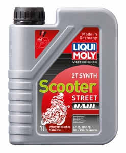 LIQUI MOLY Синтетическое моторное масло для скутеров Motorbike 2T Synth Scooter Race