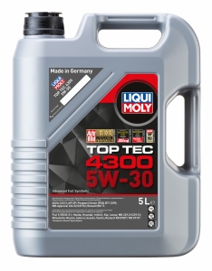 LIQUI MOLY Motoreļļa Top-Tec 4300 5W-30 5L