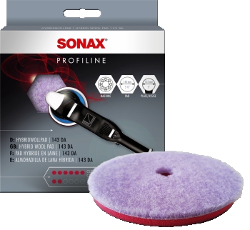 SONAX Полировальный диск с овечьей шерстью и полиэстером 143
