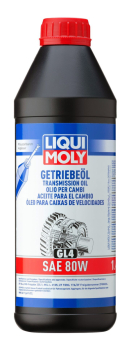 LIQUI MOLY Минеральное трансмиссионное масло Getriebeoil 80W