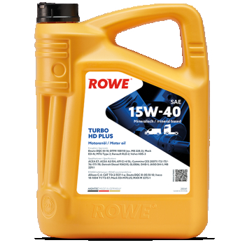 ROWE TURBO HD SAE 15W-40 PLUS 5L